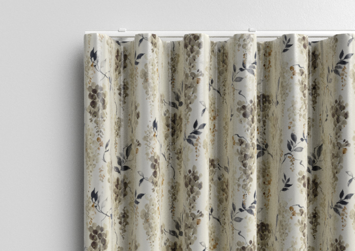 Wisteria Silk, Grey - Made to Measure Curtains - Image 13